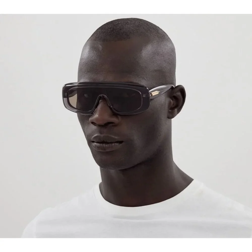 NEW BOTTEGA VENETA SUNGLASSES GREY UNISEX EYEWEAR BOTTEGA VENETA BV1281S 003